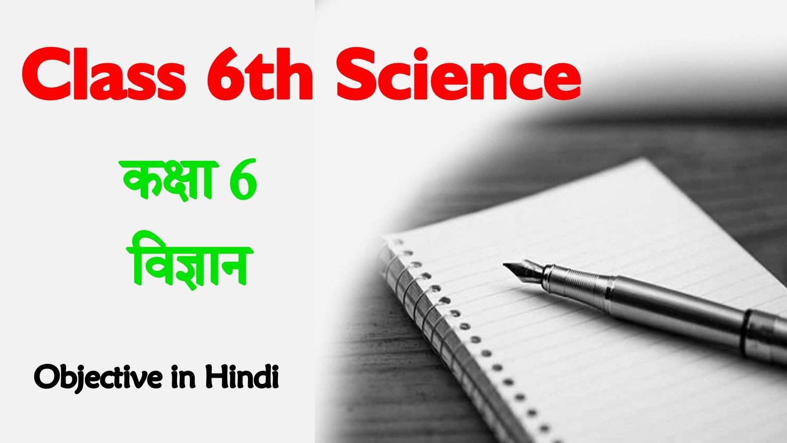 Bihar Board Class 6 Science Objective