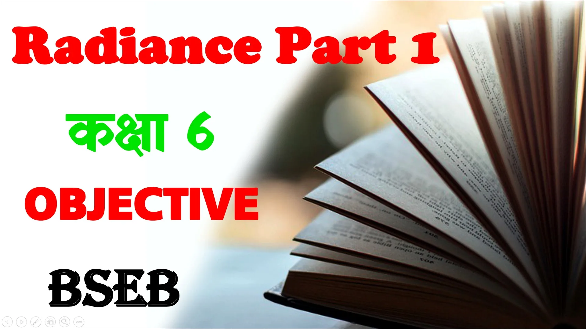Class 6 English Objective Question
